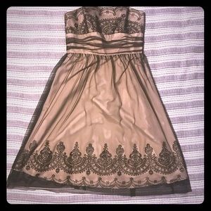 Strapless Beaded David’s Bridal Dress